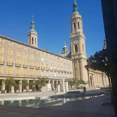 Centro Aparcamiento Gratuito Al Lado Del Pilar Appartement